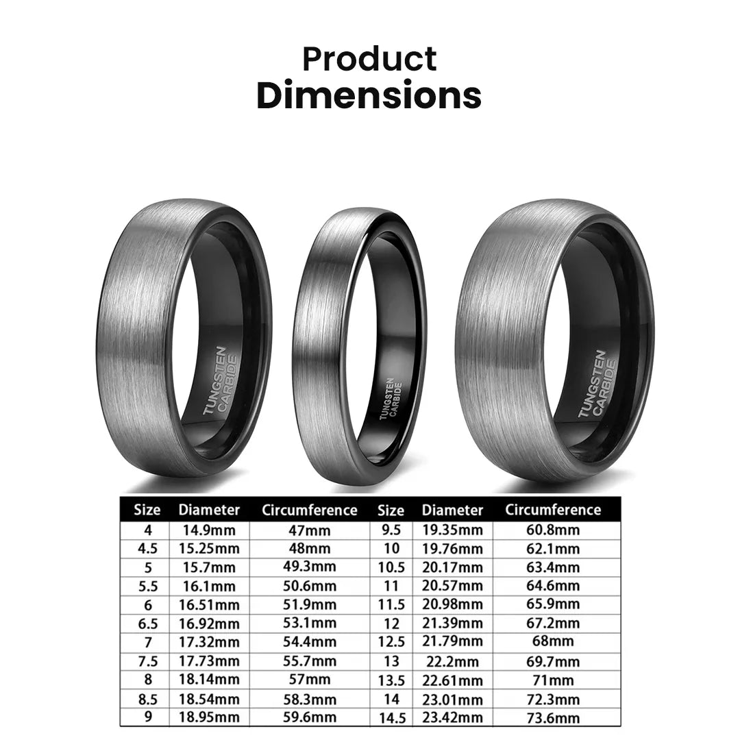 Men’s Tungsten Carbide Ring