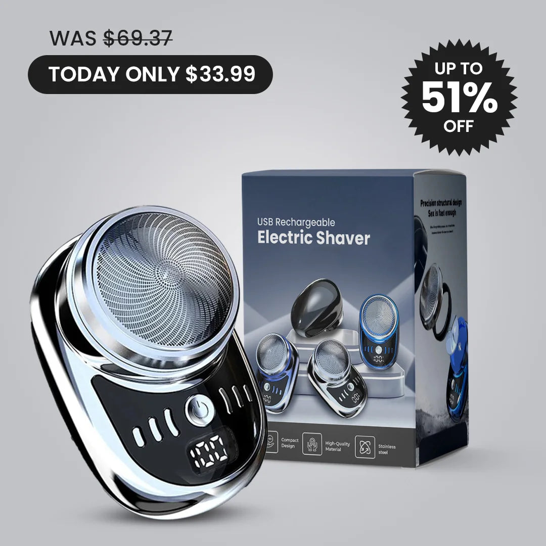 USB Rechargeable Electric Shaver